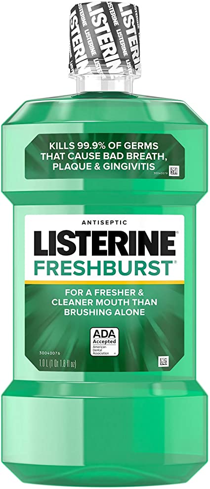 Image RINCE-BOUCHE LISTERINE MENTHE FRAÎCHE 1L